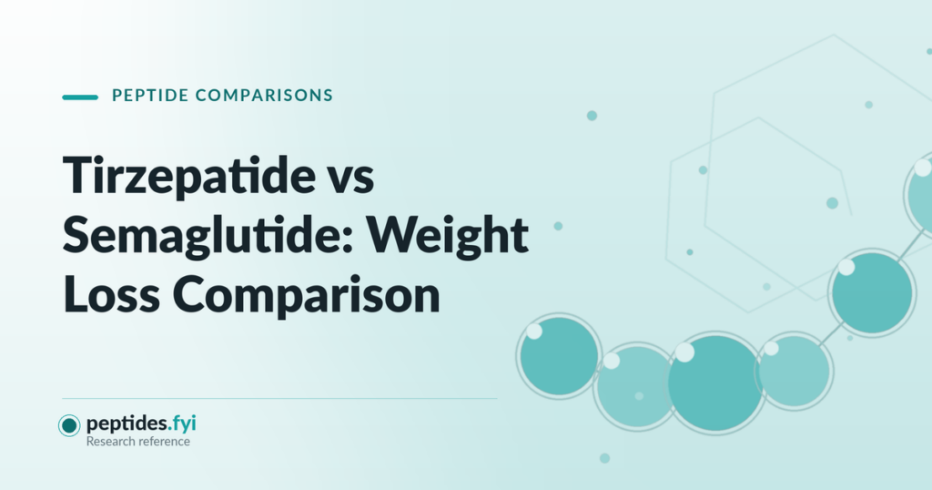 Tirzepatide vs Semaglutide: Weight Loss Comparison