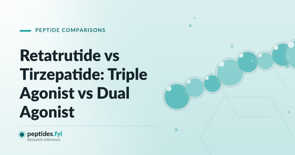 Retatrutide vs Tirzepatide: Triple Agonist vs Dual Agonist
