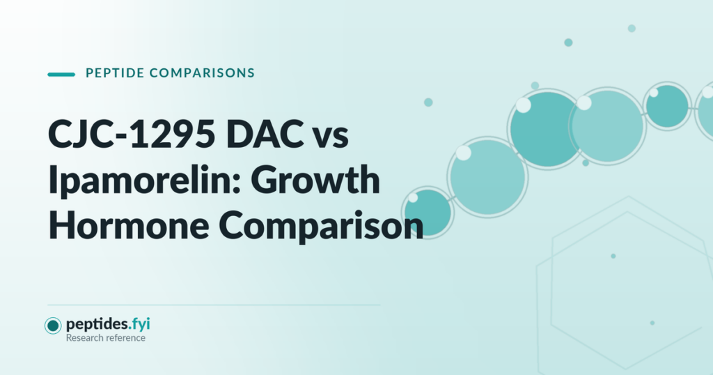 CJC-1295 DAC vs Ipamorelin: Growth Hormone Peptides