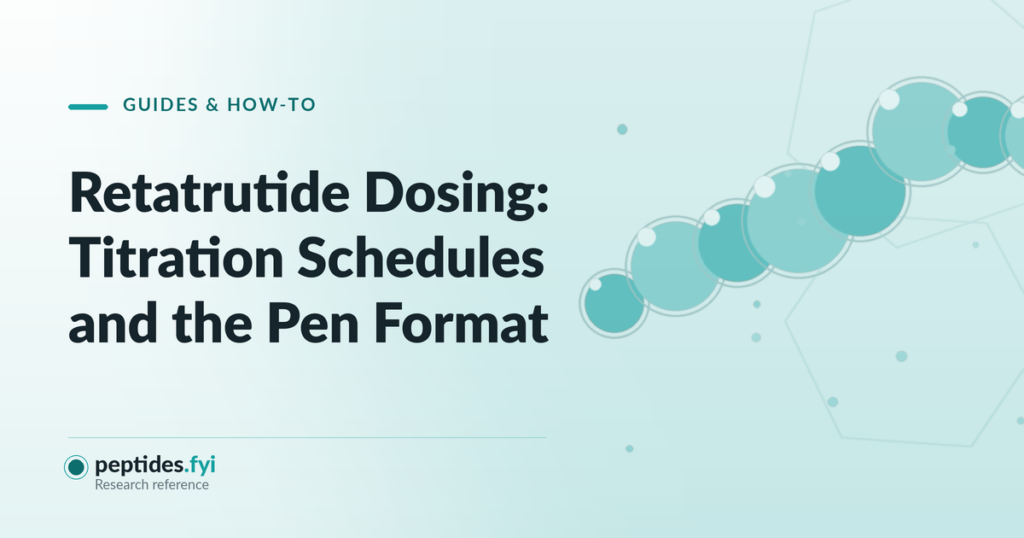 Retatrutide Dosing: Titration Schedules and the Pen Format