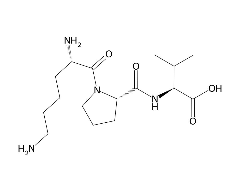 2D molecular structure of KPV