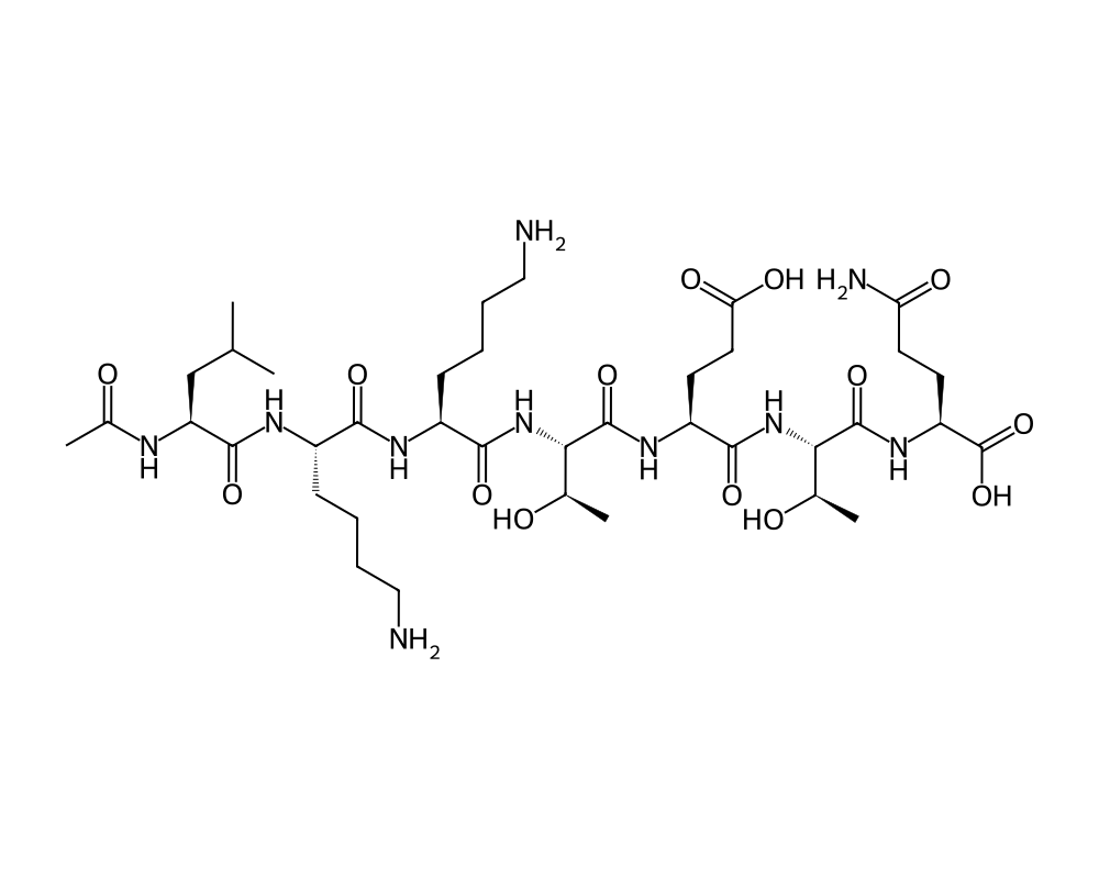 2D molecular structure of TB-500