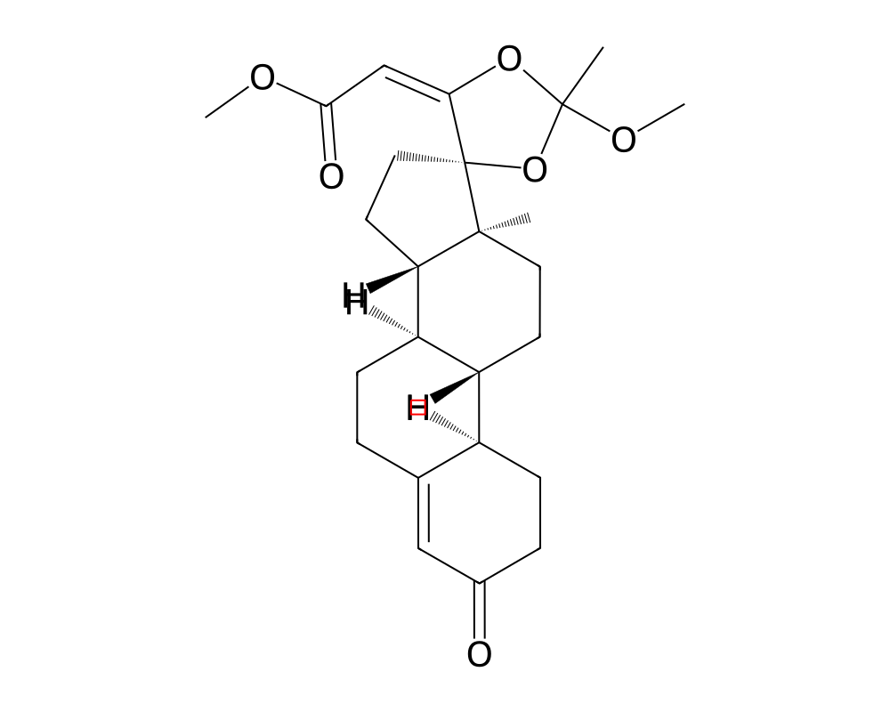 2D molecular structure of YK-11